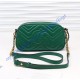 Gucci GG Marmont small matelasse shoulder bag GU447632A-green