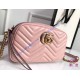 Gucci GG Marmont small matelasse shoulder bag GU447632A-pink