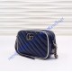 Gucci GG Marmont Matelasse Mini Bag GU448065-blue-white