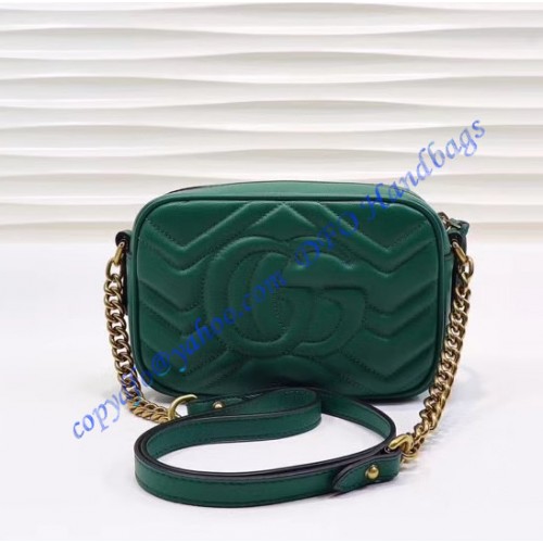 Gucci GG Marmont Matelasse Mini Bag GU448065A-green – LuxTime DFO Handbags