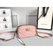 Gucci GG Marmont Matelasse Mini Bag GU448065A-pink