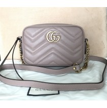 Gucci GG Marmont Matelasse Mini Bag GU448065A-tan