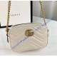 Gucci GG Marmont Matelasse Mini Bag GU448065A-white