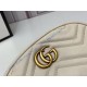 Gucci GG Marmont Matelasse Leather Belt Bag GU476434-beige