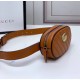 Gucci GG Marmont Matelasse Leather Belt Bag GU476434-brown-black