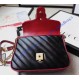 Gucci GG Marmont Mini Top Handle Bag GU547260-black-red