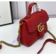 Gucci GG Marmont Mini Top Handle Bag GU547260-red