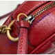 Gucci GG Marmont Mini Round Shoulder Bag GU550154-red