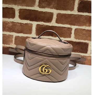 Gucci GG Marmont Mini Backpack GU598594-tan