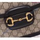 Gucci GG Supreme Horsebit 1955 shoulder bag GU602204C-black