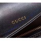 Gucci GG Supreme Horsebit 1955 shoulder bag GU602204C-black