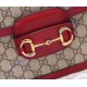 Gucci GG Supreme Horsebit 1955 shoulder bag GU602204C-red