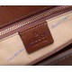 Gucci Leather Horsebit 1955 shoulder bag GU602204L-brown