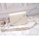 Gucci Leather Horsebit 1955 shoulder bag GU602204L-white