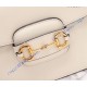 Gucci Leather Horsebit 1955 shoulder bag GU602204L-white