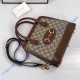 Gucci Horsebit 1955 Small Top Handle Bag GU621220C-brown
