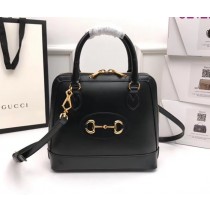 Gucci Horsebit 1955 Small Top Handle Bag GU621220L-black