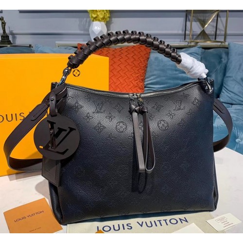 Louis Vuitton Mahina Beaubourg Hobo MM M56073-black – LuxTime DFO Handbags