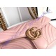 Gucci Small GG Marmont Matelasse Shoulder Bag Pink