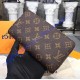 Louis Vuitton Monogram Canvas Double Zipper Wallet M61723