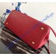 Prada Saffiano Leather Tote PD2274-red
