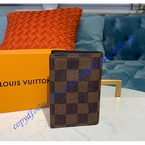 Louis Vuitton Damier Ebene Pocket Organizer N63143 – LuxTime DFO Handbags