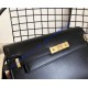 Saint Laurent Manhattan shoulder bag in smooth leather YSL553742-black