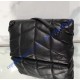 Saint Laurent LOULOU PUFFER Small bag in quilted lambskin YSL577476C-black