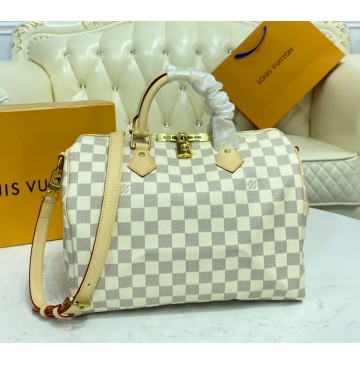 Louis Vuitton Damier Azur Speedy Bandouliere 30 N41001