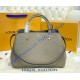 Louis Vuitton Monogram Empreinte Montaigne MM M41048-gray