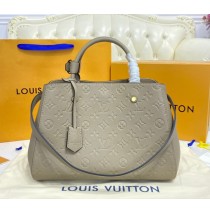 Louis Vuitton Monogram Empreinte Montaigne MM M41048-gray