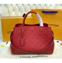 Louis Vuitton Monogram Empreinte Montaigne MM M41048-red