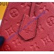 Louis Vuitton Monogram Empreinte Montaigne MM M41048-red
