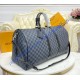 Louis Vuitton Damier Graphite Keepall 55 Bandouliere N41413