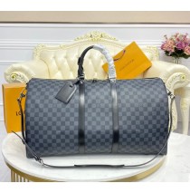 Louis Vuitton Damier Graphite Keepall 55 Bandouliere N41413