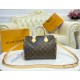 Louis Vuitton Monogram Canvas Speedy 25 with Shoulder Strap M40390