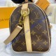 Louis Vuitton Monogram Canvas Speedy 25 with Shoulder Strap M40390