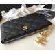 Chanel Quilted Coin Purse in Caviar Leather CW50168-AB-black