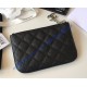 Chanel Quilted Coin Purse in Caviar Leather CW50168-BB-black