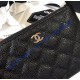 Chanel Quilted Coin Purse in Caviar Leather CW50168-BB-black