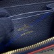 Louis Vuitton Monogram Empreinte Leather Zippy Coin Purse M60574-navy-blue