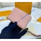 Louis Vuitton Monogram Empreinte Leather Zippy Coin Purse M60574-pink