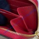 Louis Vuitton Monogram Empreinte Leather Zippy Coin Purse M60574-red