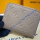 Louis Vuitton Monogram Empreinte Leather Zippy Coin Purse M60574-tan