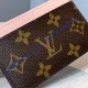Louis Vuitton Monogram Canvas Card holder M60703-pink
