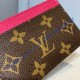 Louis Vuitton Monogram Canvas Card holder M60703-rose