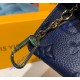 Louis Vuitton Monogram Empreinte Leather Key Pouch M62017
