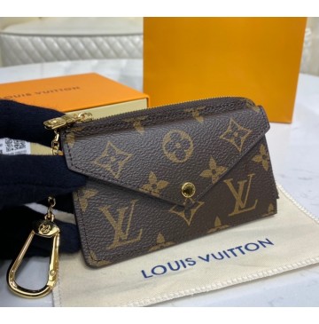 Louis Vuitton Monogram Canvas Card Holder Recto Verso M69431-black