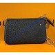Louis Vuitton Mahina Leather Key Pouch M69508-black