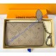 Louis Vuitton Mahina Leather Key Pouch M69508-light-gray